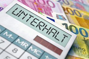 Foto: Schriftzug Unterhalt